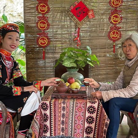 Vu Linh Palm House Homestay - Bungalow Yen Bai Eksteriør bilde