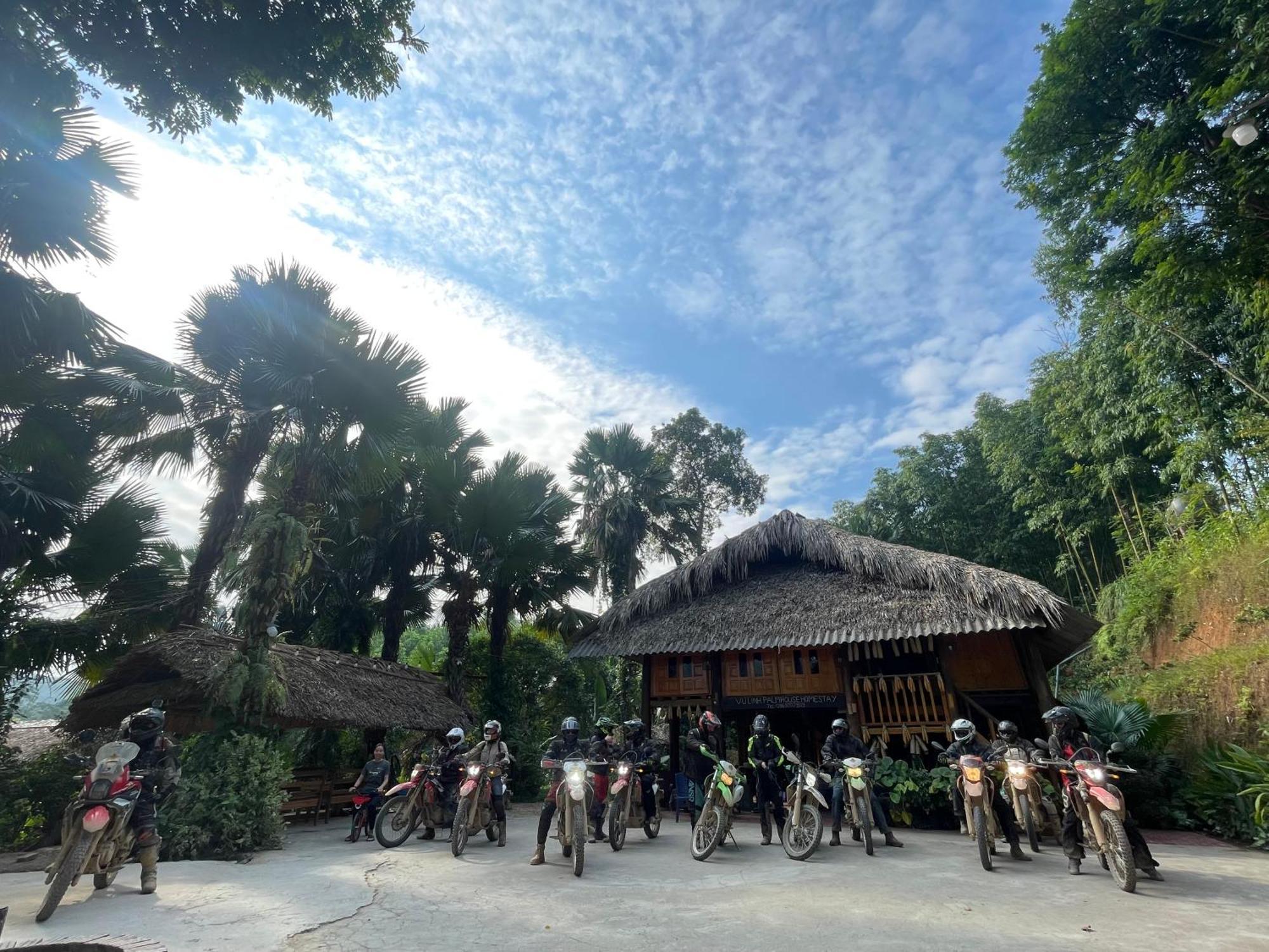 Vu Linh Palm House Homestay - Bungalow Yen Bai Eksteriør bilde