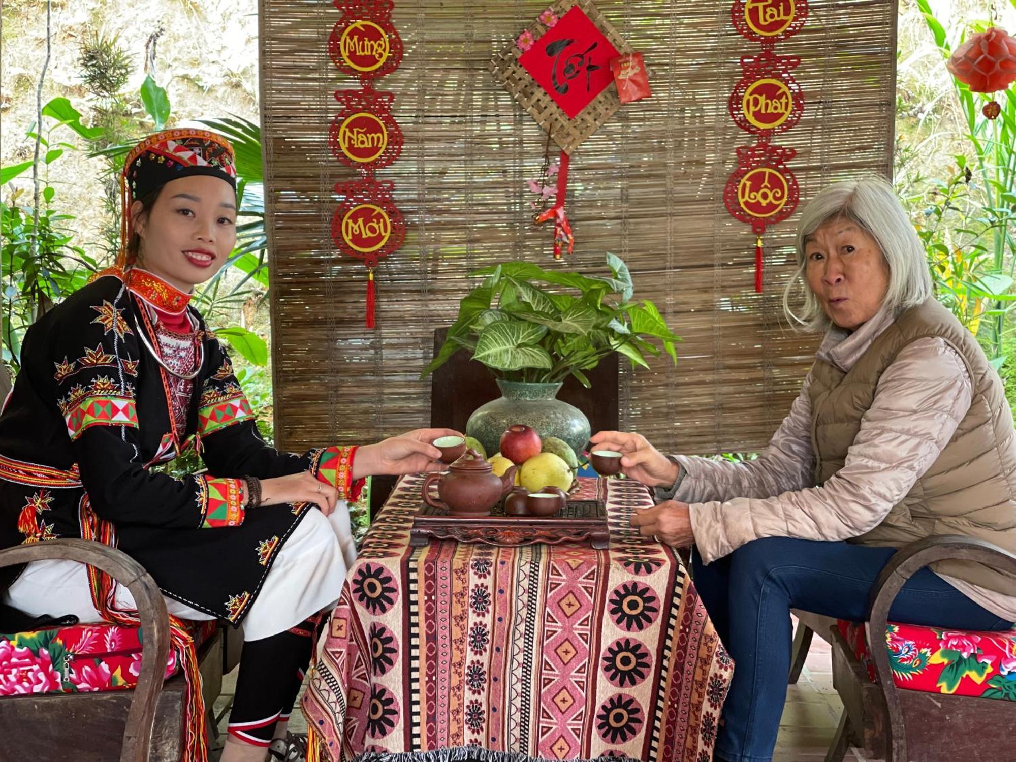 Vu Linh Palm House Homestay - Bungalow Yen Bai Eksteriør bilde
